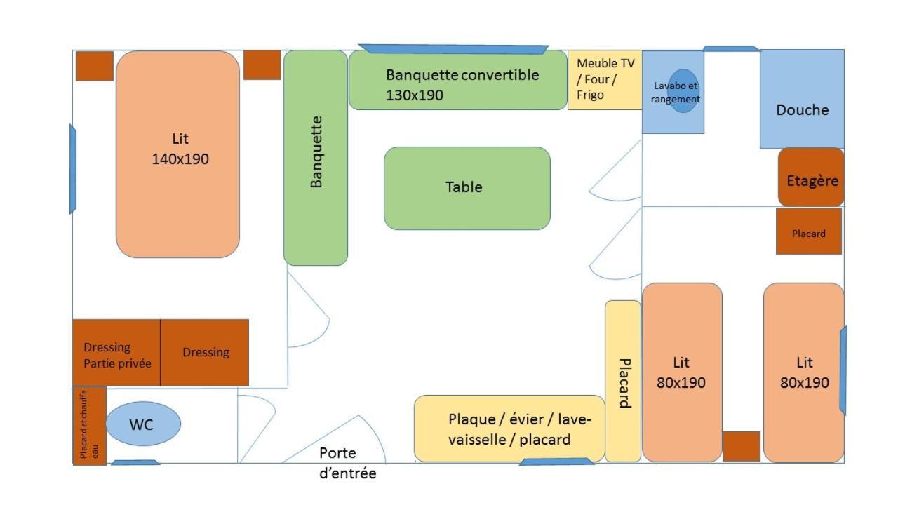 Flo'S Mobil-Home ซายญากูส ภายนอก รูปภาพ
